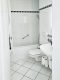RUHE UND NATUR PUR - Vollmöblierte und ausgestattete Wohnung mit Wohlfühlbalkon zu vermieten - Badezimmer