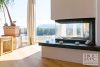 Representative, großzügige Architektenvilla mit traumhaftem Blick auf den Attersee und Panoramablick - Kamin